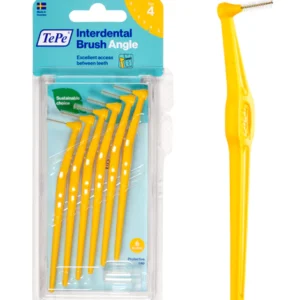 TEPE ANGLE™ INTERDENTAL BRUSHES YELLOW - 0.7 MM PACK 6 PCS