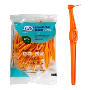 TEPE ANGLE™ INTERDENTAL BRUSHES ORANGE - 0.45 MM PACK 25 PCS
