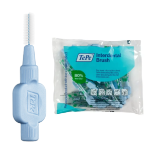 TEPE® INTERDENTAL BRUSHES EXTRA SOFT BLUE - 0.6 MM PACK 25 PCS