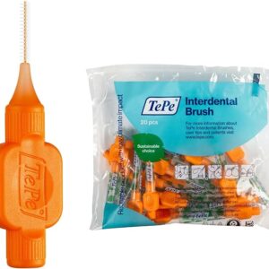 TEPE® INTERDENTAL BRUSHES ORIGINAL ORANGE - 0.45 MM PACK 25 PCS
